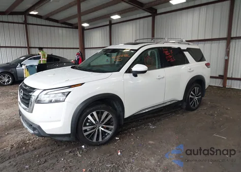 2024 Nissan Pathfinder Platinum 4Wd from USA, damaged, VIN 5N1DR3DK0RC269451